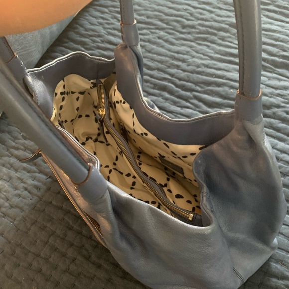 Kate Spade Blue Leather Satchel - Picture 3 of 4